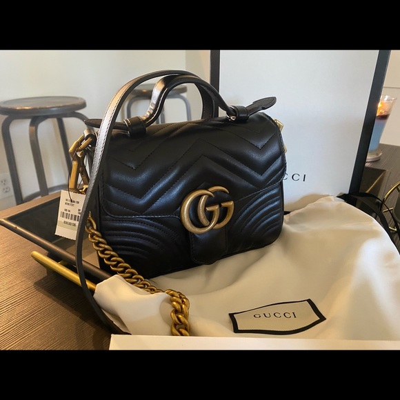 BRAND NEW GUCCI Marmont Mini Bag - Picture 1 of 7
